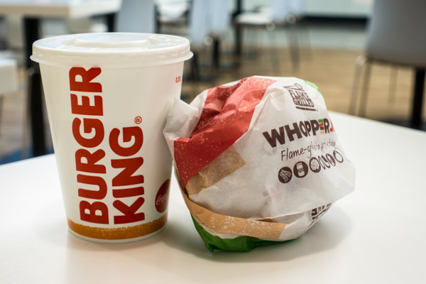 Burger King fast food restaurant